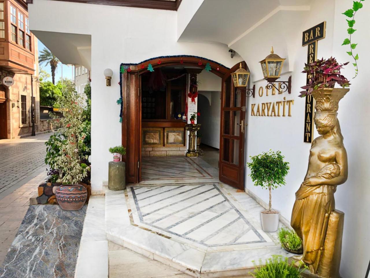 Hotel Karyatit Kaleici Анталья Экстерьер фото